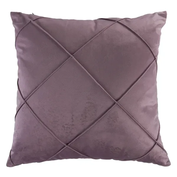 COJIN VELVET 45X45 DRAPEADO MALVA BREZO_7702997999024